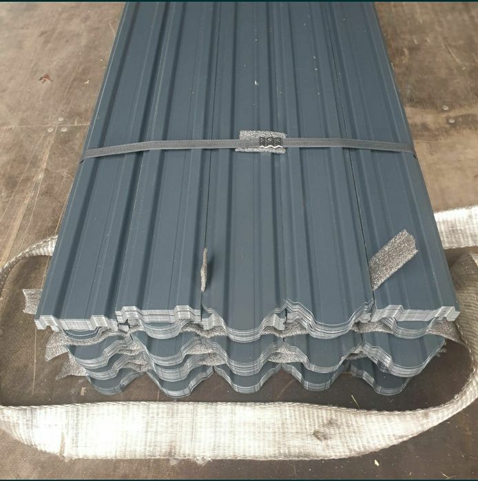 vand sipca metalica de gard gri mat maro mat 0.5 gr