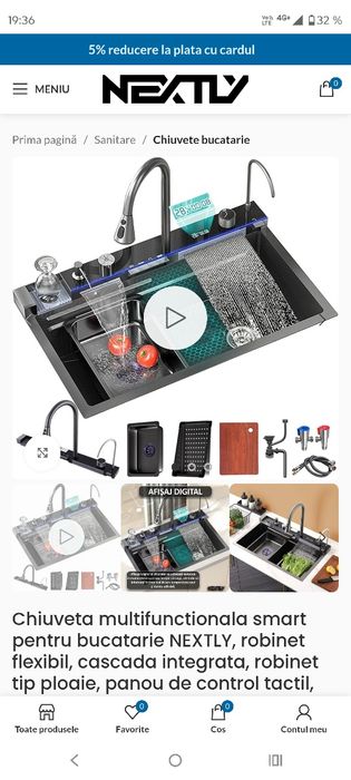 chiuveta multifunctionala