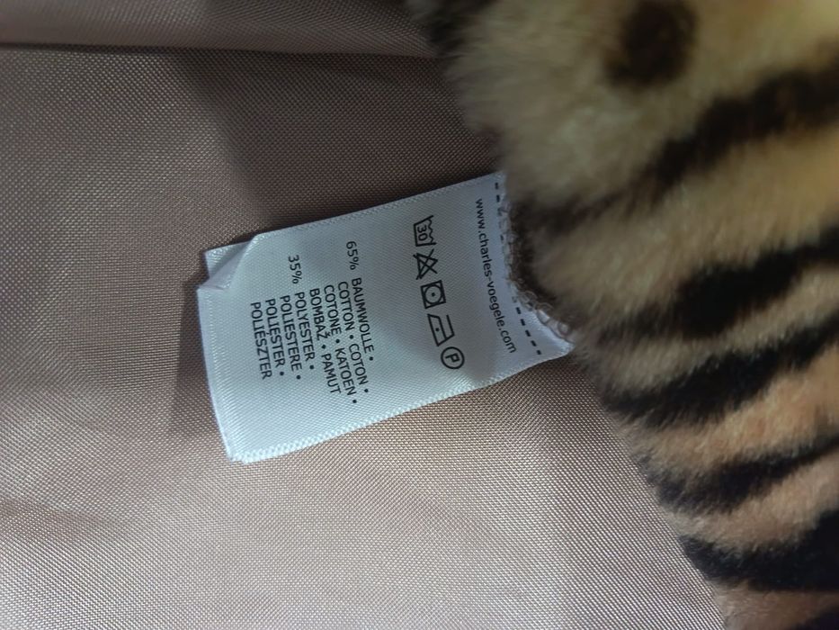 Haina de blana animal print