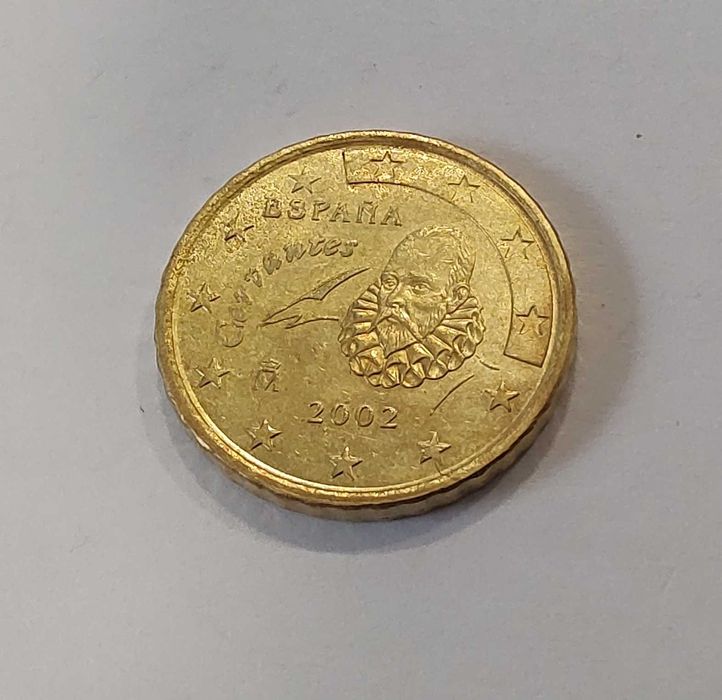 Monedă 10 Euro Cent 2002 Espana - Miguel de Cervantes - (Spania)
