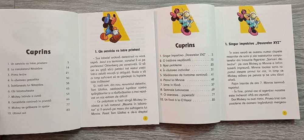 2 vol. benzi desenate Disney