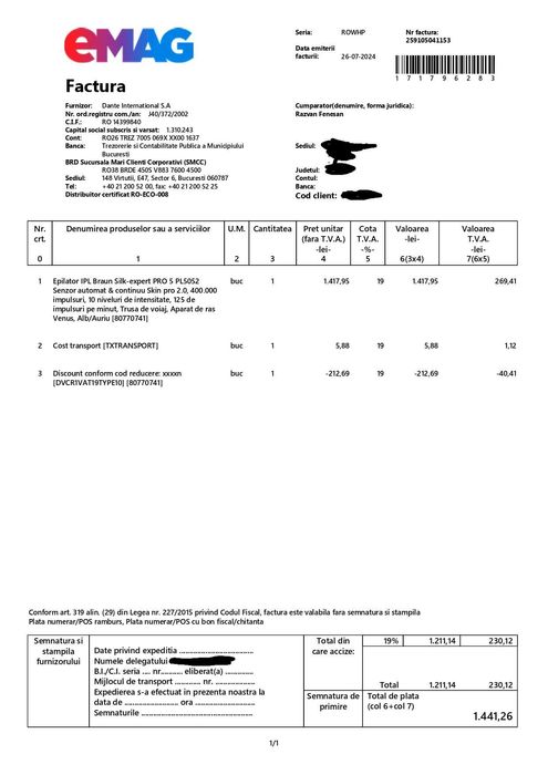 Epilator IPL Braun Silk-expert PRO 5 PL5052