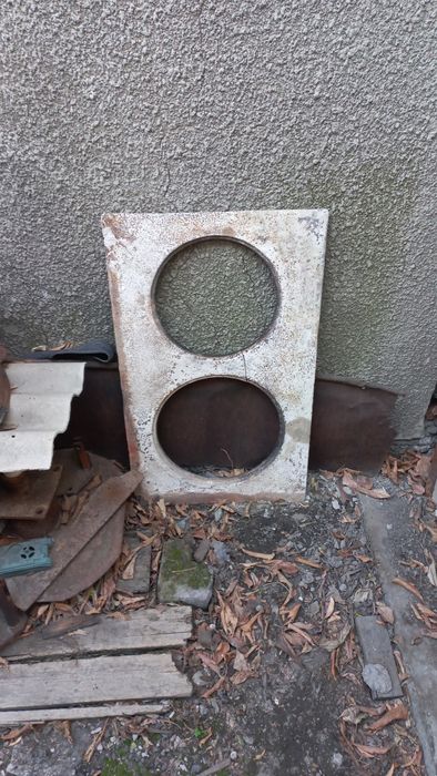 Плита для печи с кольцами