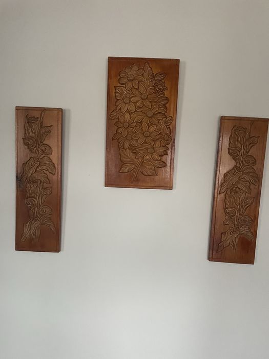 Scuptura floral tablou