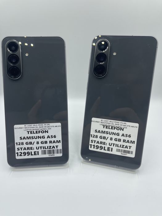 Samsung A56 128GB / 8GB RAM FACTURA/GARANTIE #52287/53055