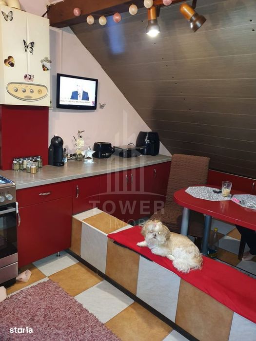 Apartament spațios 3 camere, 99 mp, mobilat și utilat, cu pod – etaj 2