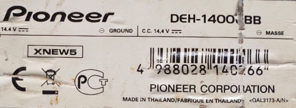 Pioneer magnitafon tekin dastafka o‘zb bo‘ylab