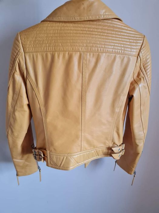 Естествена кожа яке и тренч Zara