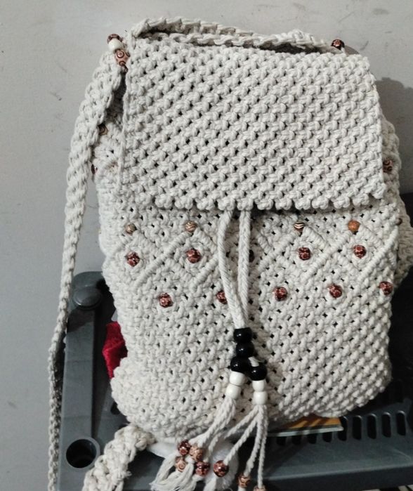 Сумки ручной работы в технике макраме