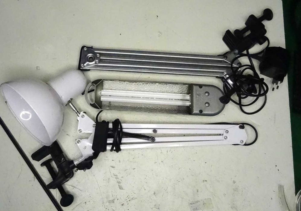 лампы настольный две штуки рабочие