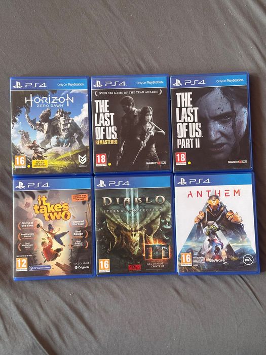 Продавам PS4 и PS5 игри
