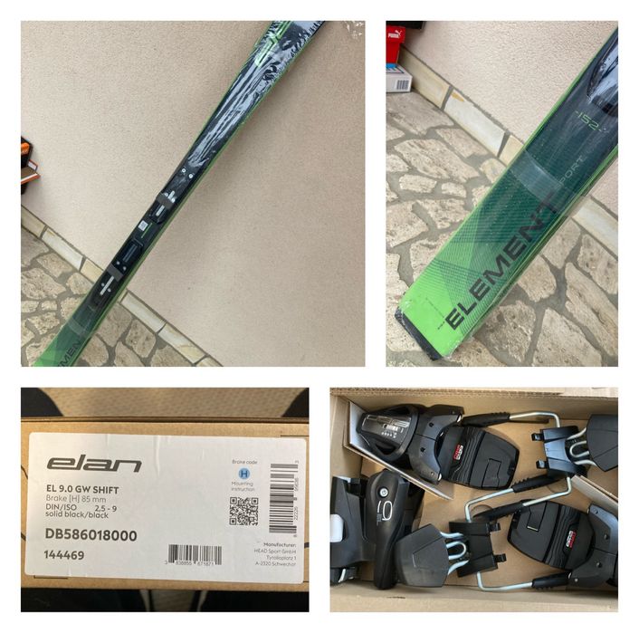 Vand skiuri Rossignol Rs(163)Elan formula S(150),Elan Element 75(152)