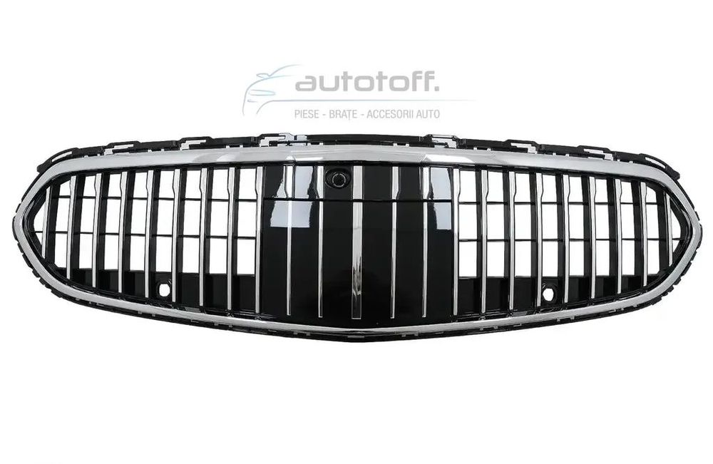 Grila Centrala compatibil cu Mercedes C-Class W206 Sedan S206 T-Modell (2021-) Design Vertical Crom