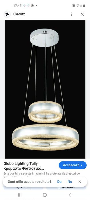 Lustra iluminator candelabru leduri