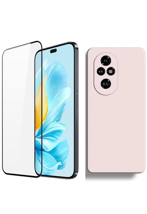 Husa Soft Silicon + Folie Sticla / Silicon -  Honor 200/400/LITE/PRO