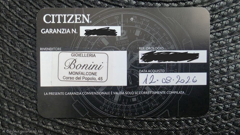 Citizen Promaster Aqualand IMPECABIL

DRIVE