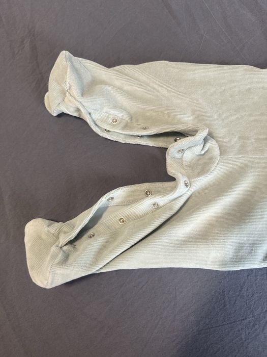 Salopeta verde unisex iDO marimea 74