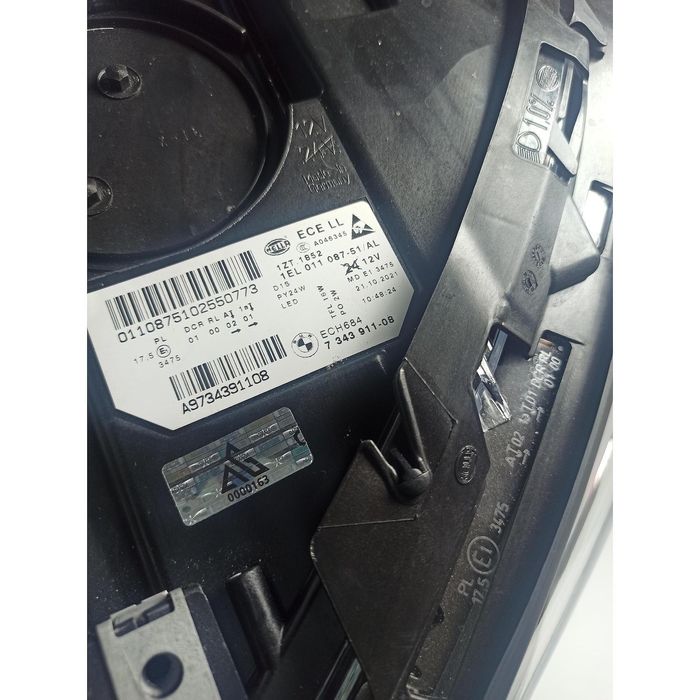 Ляв фар за bmw 5er f10 f11 lci xenon - 7343911