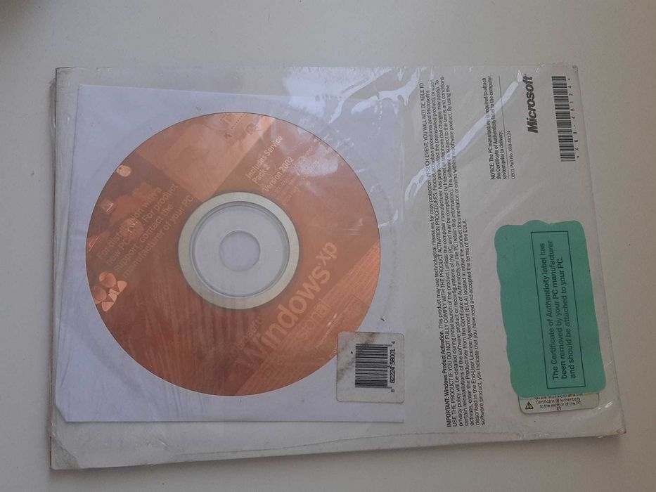 CD original Windows XP Profesional