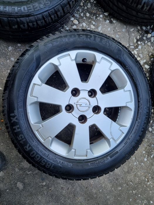 4бр алуминиеви джанти за Опел Мерива/6жХ15/ ет43/ 5Х110