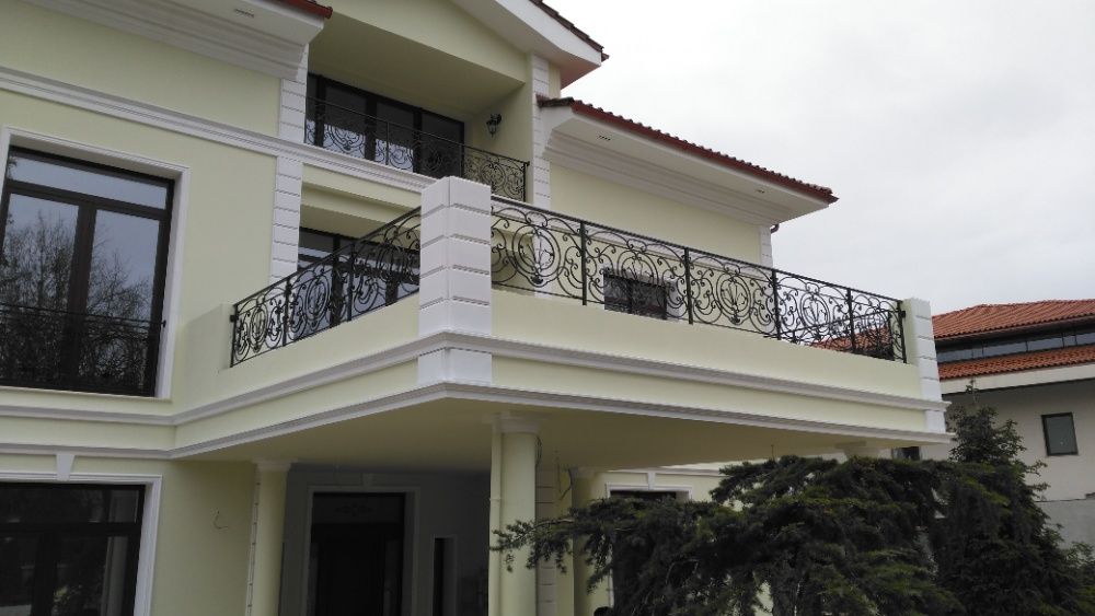 Balustrade fier forjat,inox,garduri,trepte lemn stejar,fag