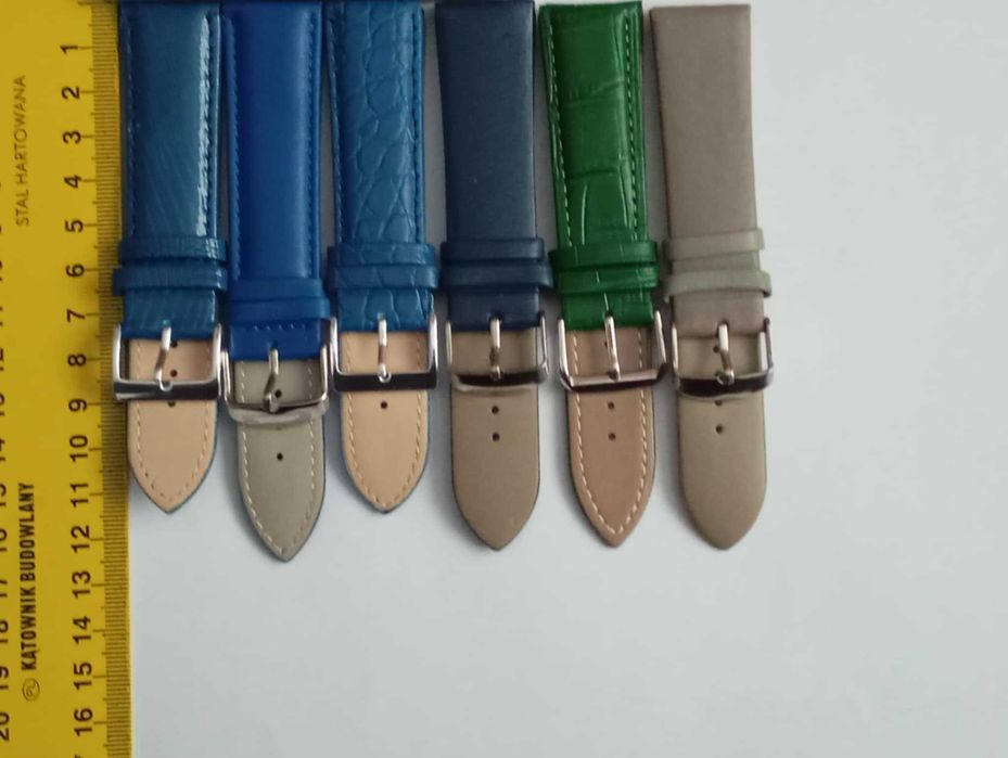 curele pentru ceas de piele,marimi de 18,20 si 22mm