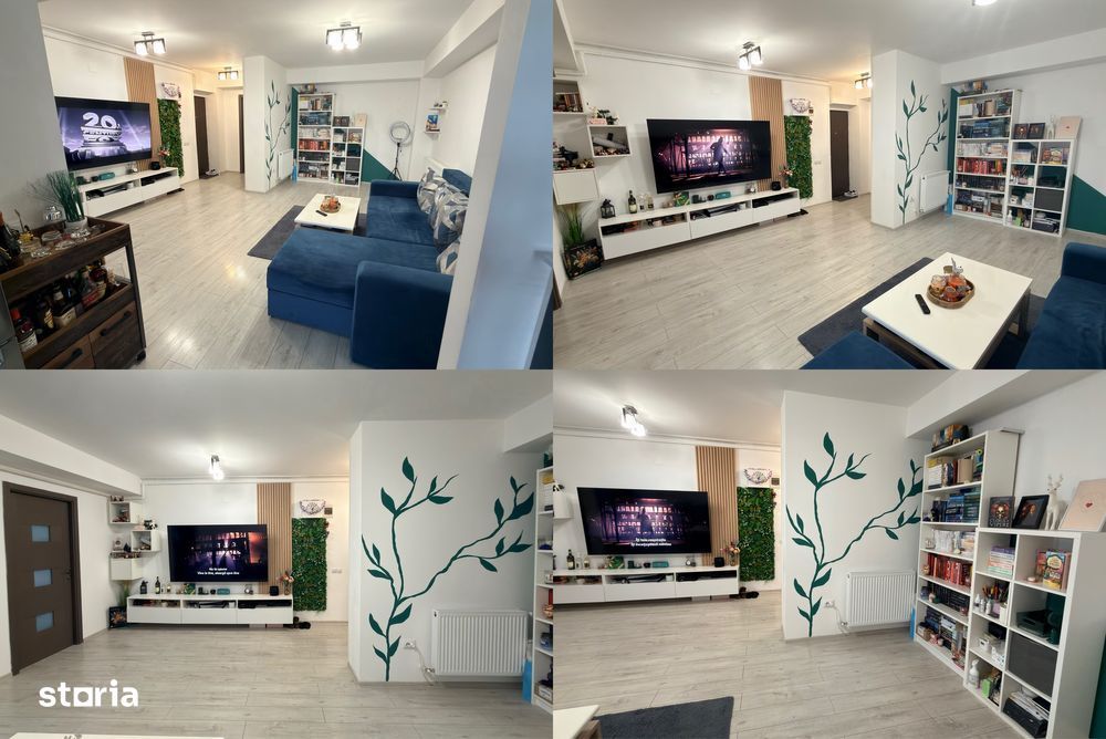 Apartament 2 camere, suprafata utila 55mp, mobilat si utilat.Zona Trac