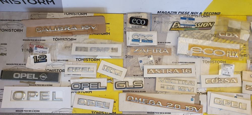Inscripție monograma emblema hayon Opel Astra j,Insignia, Zafira,Combo