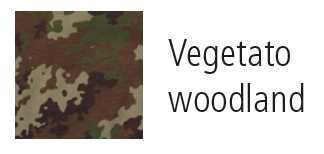 RUCSAC Militar Mil-Tec 36 Litri - Geanta MILTEC Camuflaj Stil Combat Uniforma Armata Impermeabil Curea de Talie - Vegetato Woodland - SKU 14002242