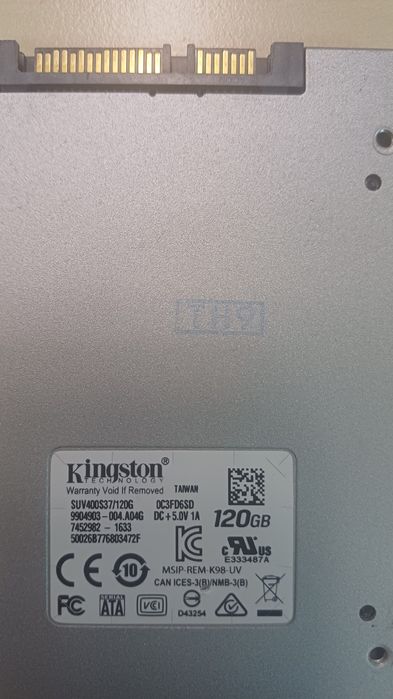 Kingston ssd 120 гб