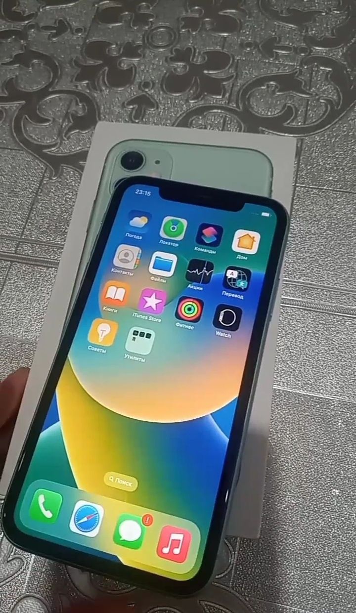 IPhone 11 б/у 100000 тг: 100 000 тг. - Мобильные телефоны / смартфоны  Алматы на Olx