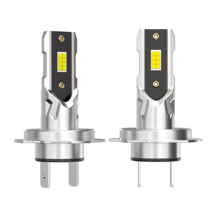 H7 Turbo LED крушки за фарове – 22000LM, 6000K, 12V - 2 броя