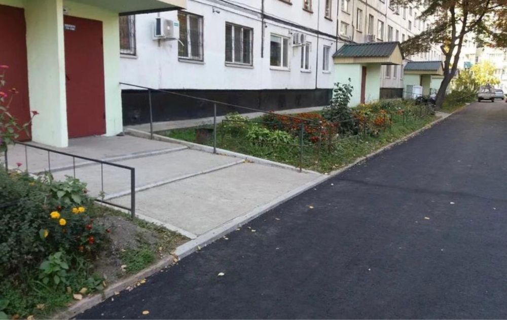 Асфальтирование  благоустройства