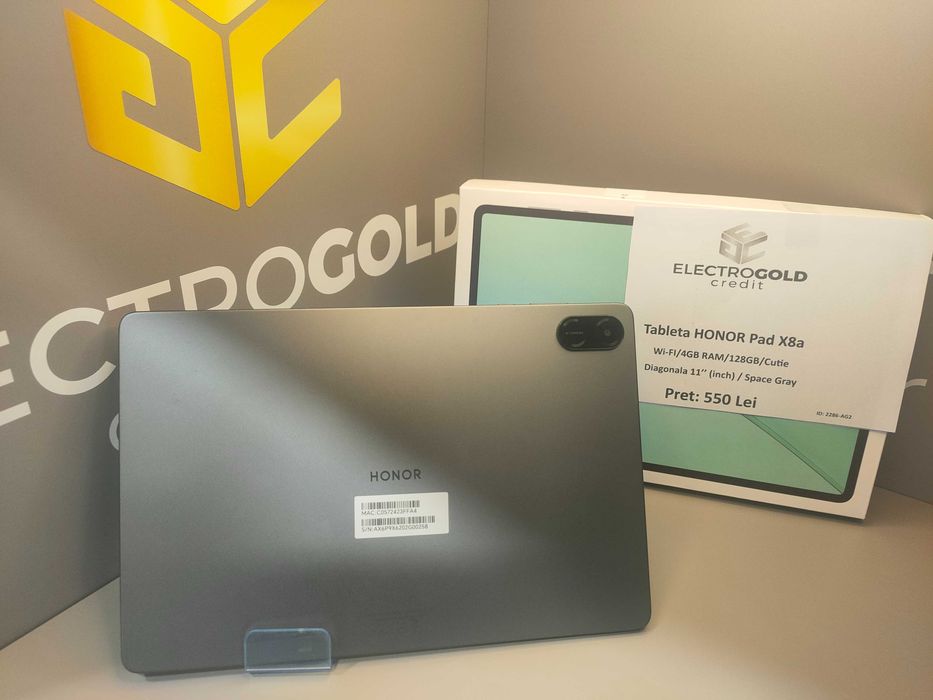 Tableta Honor Pad X8a 4GB RAM/128GB/Space Gray/11 inch/Stare excelenta! ID2286-AG2