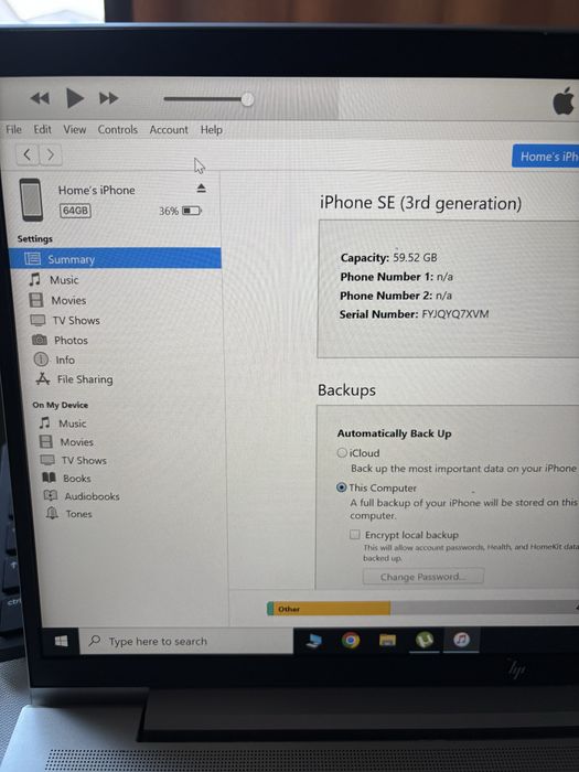 Iphone SE 3 64GB Nou