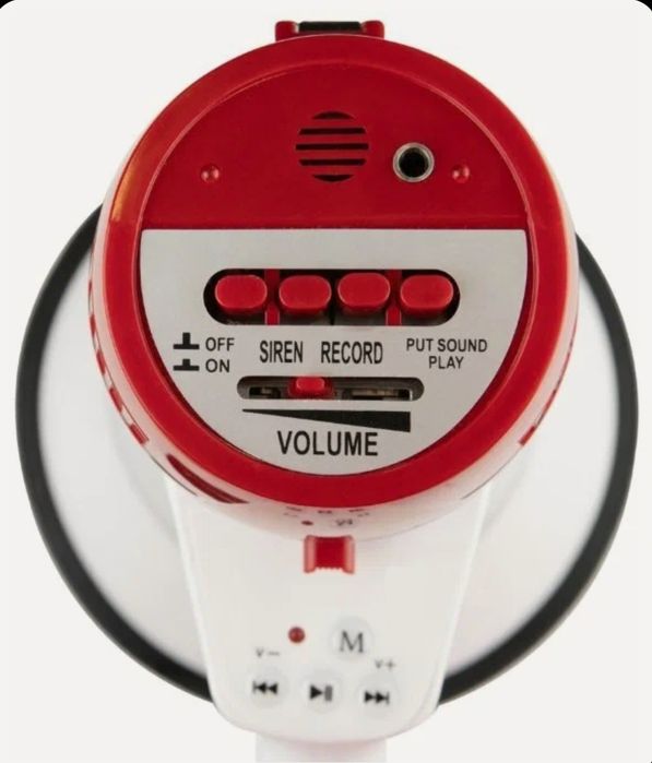 Мегафон, Рупор с микрофоном, Ovoz kuchaytiruvchi karnay