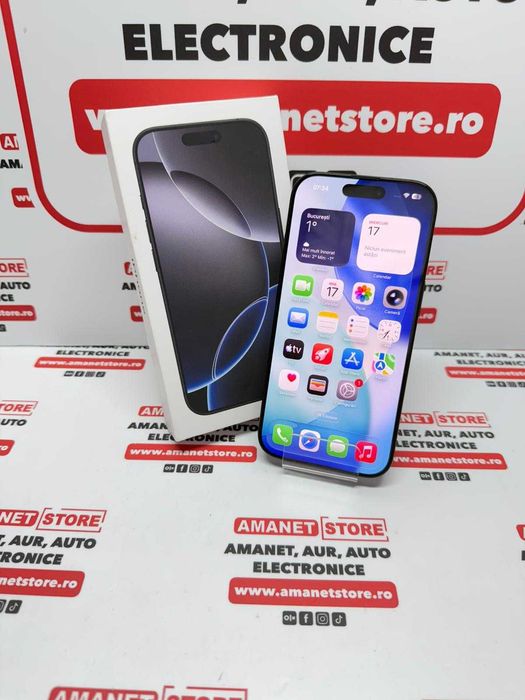 Iphone 16 Pro Amanet Store Braila [14090]