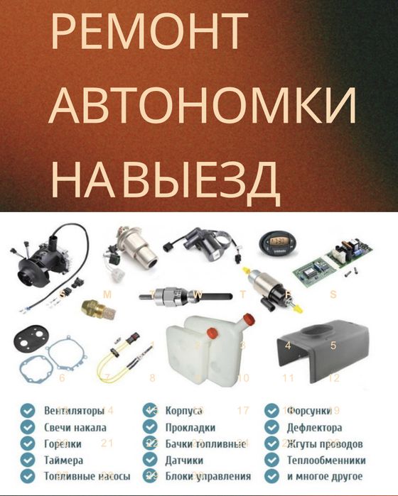 Автономка продажа ремонт