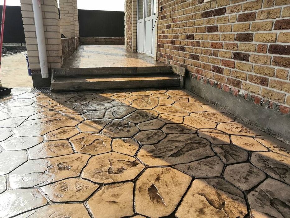 Печатный Бетон от BruKst