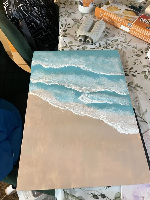 картини с текстура ръчно направени различни модели