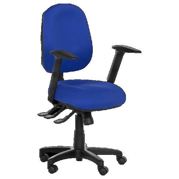 Офис стол в син цвят - последна бройка 3520785_1