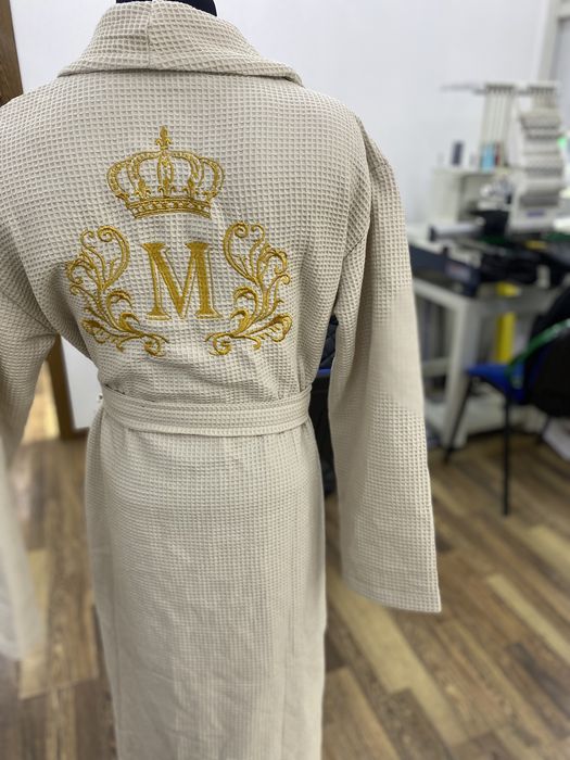 Именные халаты с вышивкой