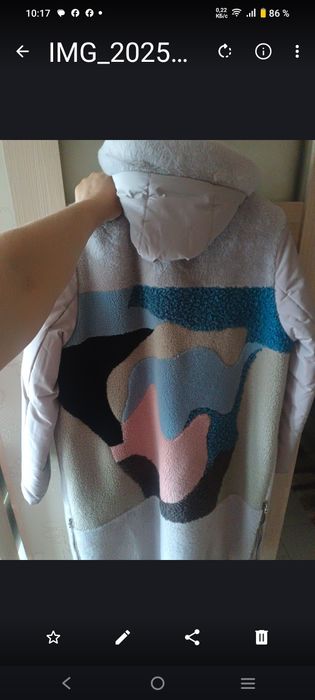 Пальто очень стильное размер 52-54