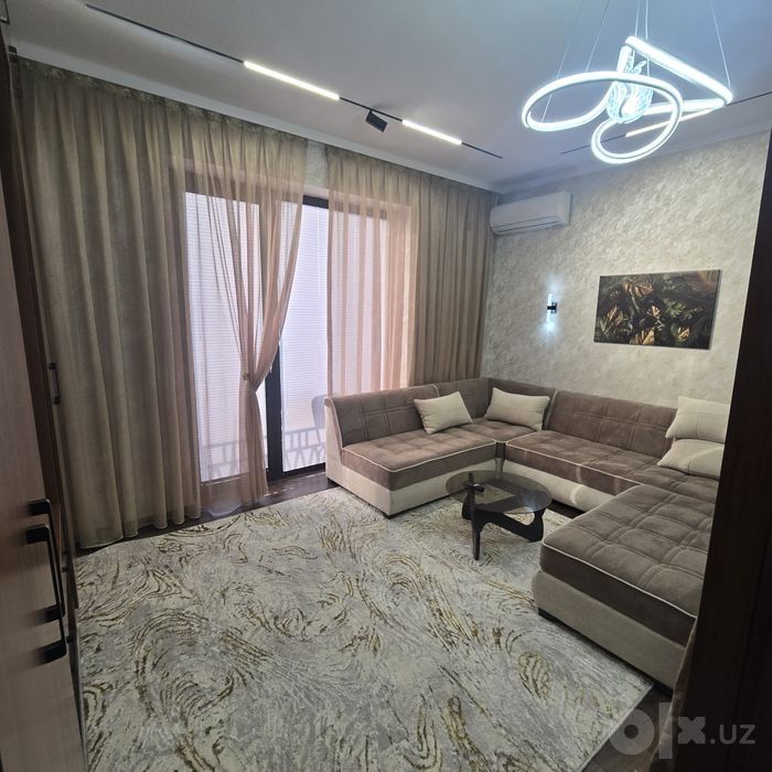 Аренда 1 ком. Евро квартира 45 м² Сергели Резиденс (МАШИНА БАЗАР)