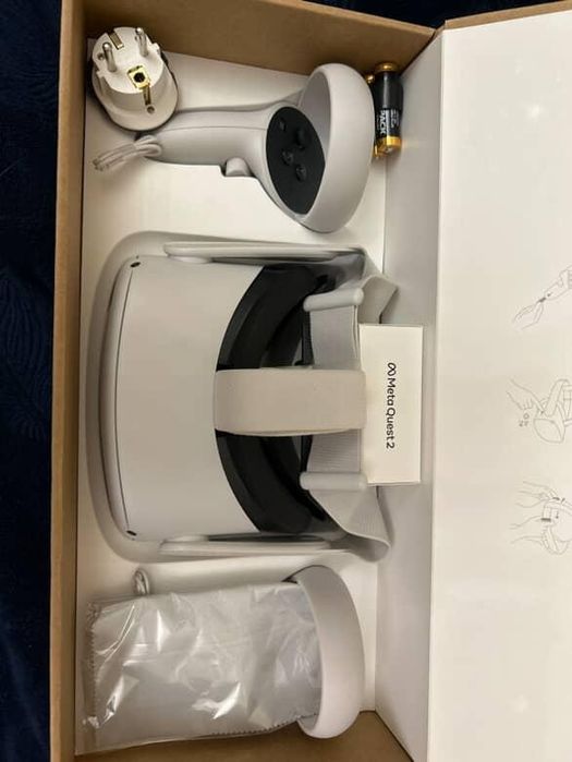 Oculus quest 2 128gb, BOBOVR M2 Pro Battery Strap, AMVR VR link cable