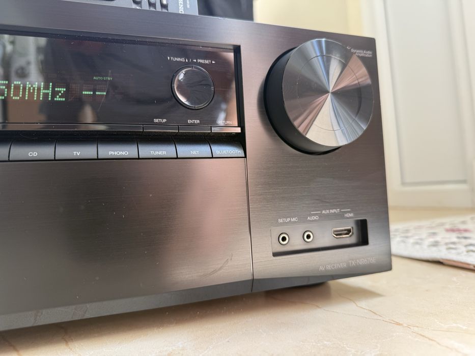 Onkyo TX-NR676 Bluetooth Wi Fi Dolby Atmos