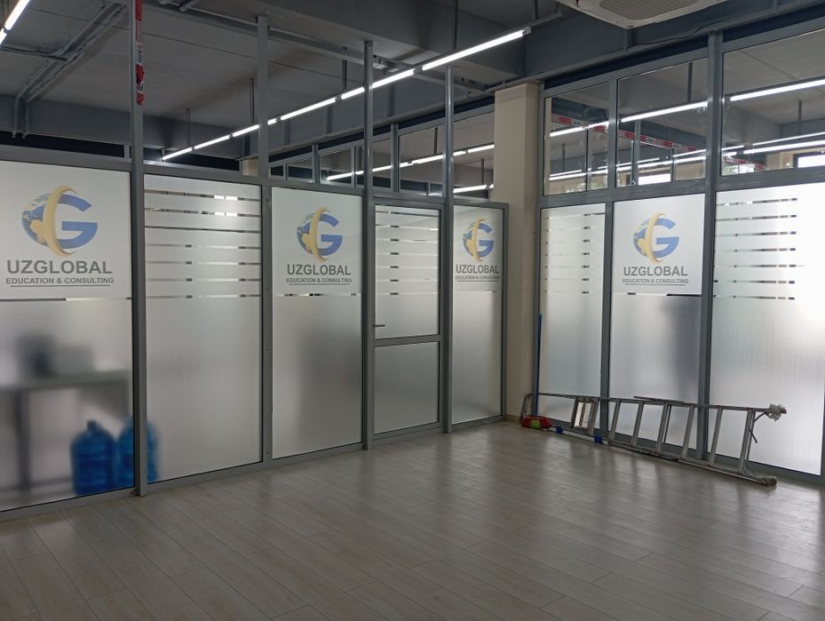 Тонировка матовый туманка рекламный самоклйка офис ва барча ойналарга