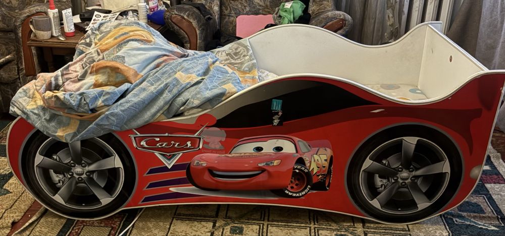 Кровать-машина молния маквин