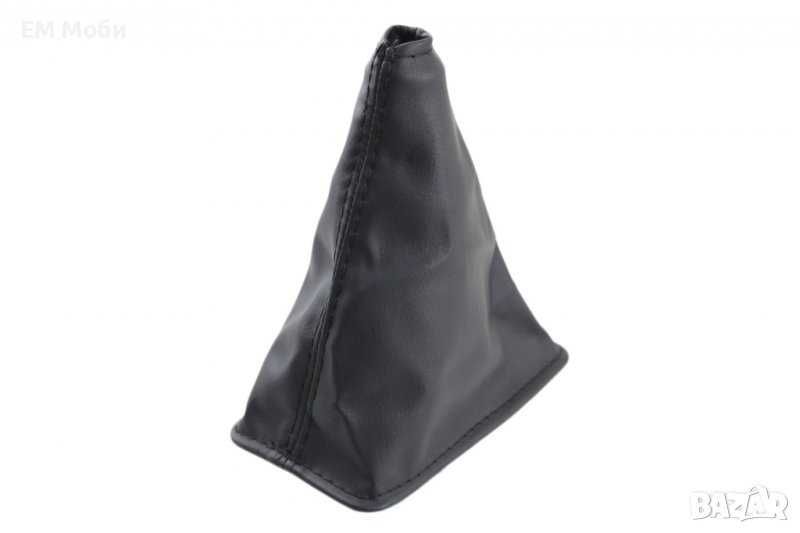 Черен кожен маншон за скоростен лост Тойота Корола Toyota Corolla гр ...