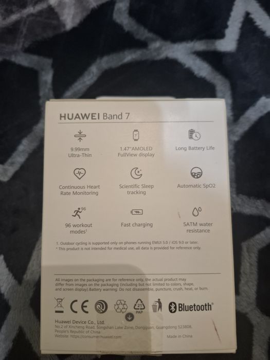 HUAWEI Band 7 Original Global Versiya xolati yangiek.